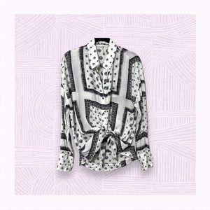 Free people button down sz. S